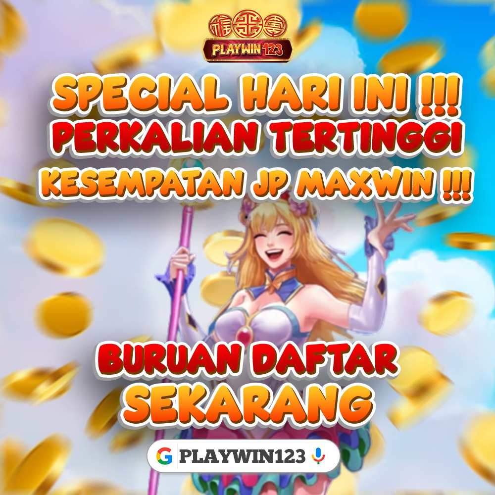 Playwin123 Bonanza 💰 Situs Slot Hoki dengan Free Spin & Wede Instan!