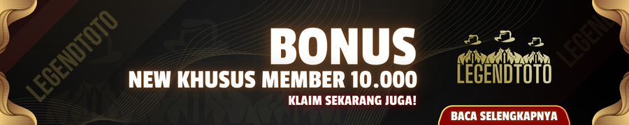 BONUS NEW MEMBER 10.000